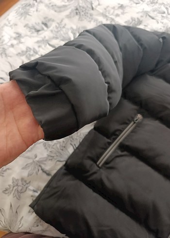 Erkek Siyah Kapüşonlu Uzun Mont - Görsel 4