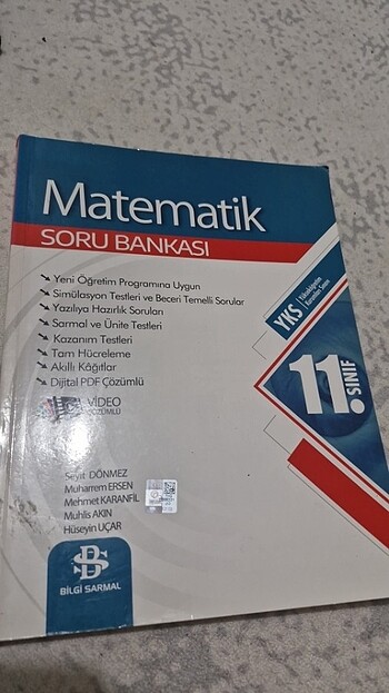 Bilgisarmal 11. Sinif matematik soru bankası 