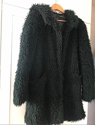 Zara peluş mont
