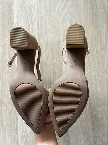 39 Beden camel Renk Stiletto süet