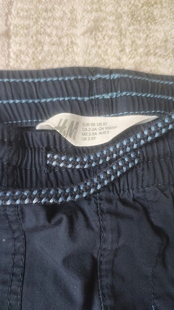24-36 Ay Beden H&M 2-3 yaş şort 