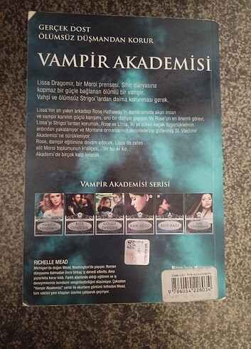  Beden VAMPIR AKADEMISI SERISI 4 KITAP 