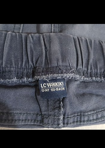 11-12 Yaş Beden Erkek Çocuk Lacivert Pantolon LCW