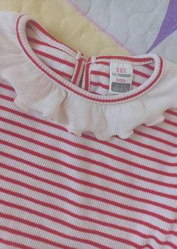 Kız Çocuk Uzun Kollu Pamuklu Tişört - Görsel 4