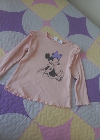 Kız Çocuk Uzun Kollu Pamuklu Tişört - Görsel 5