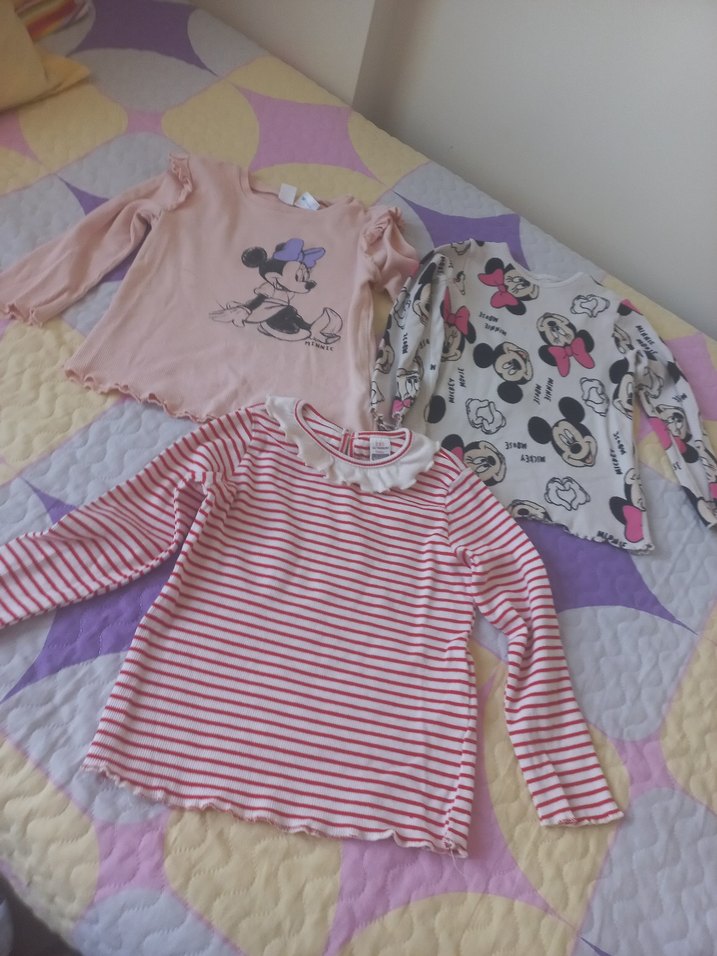 Kız Çocuk Uzun Kollu Pamuklu Tişört - Görsel 2