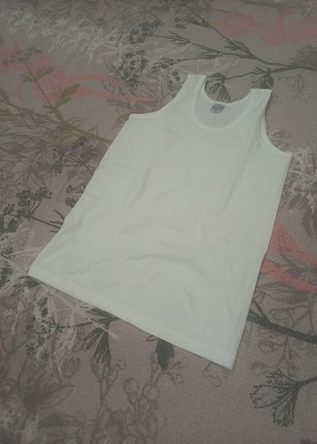 Beyaz Baskılı Çocuk Atlet ve kilot - Görsel 5