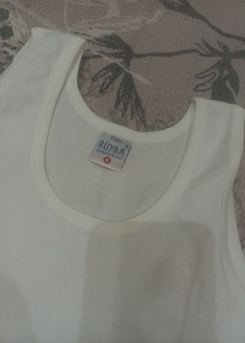 Beyaz Baskılı Çocuk Atlet ve kilot - Görsel 6