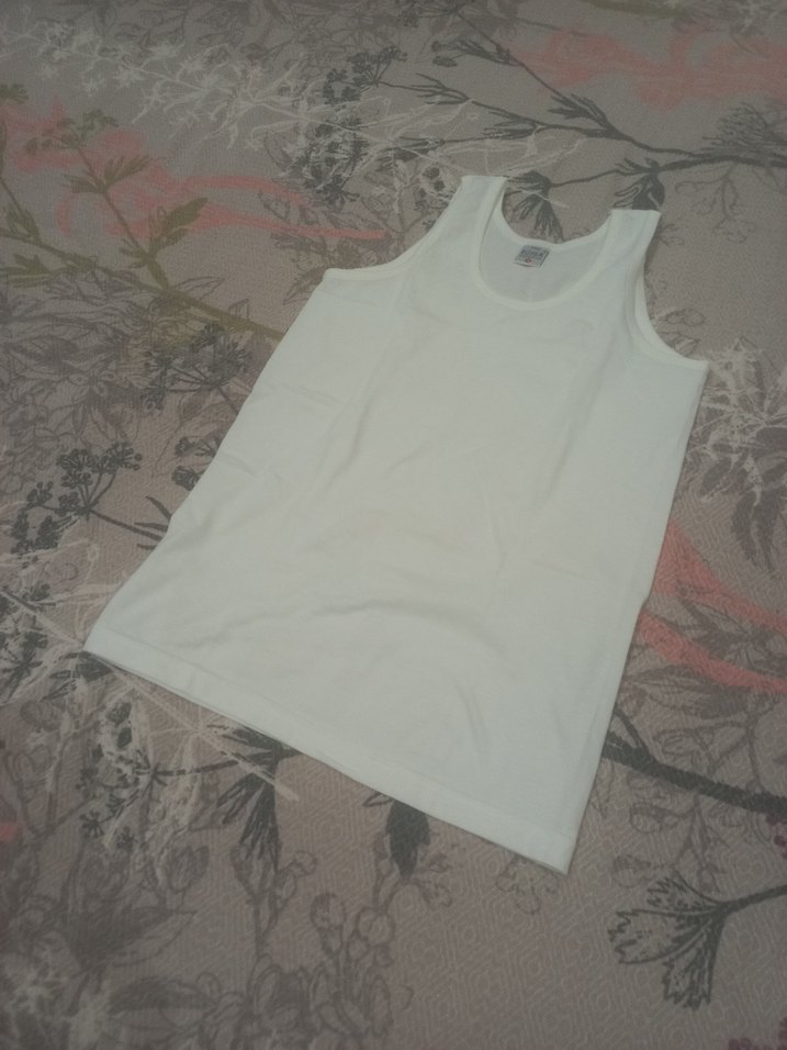 Beyaz Baskılı Çocuk Atlet ve kilot - Görsel 5