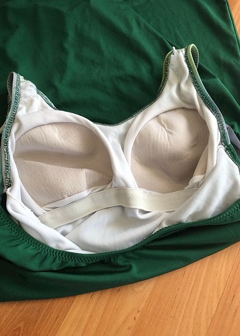 Yeşil etekli mayo - Görsel 5