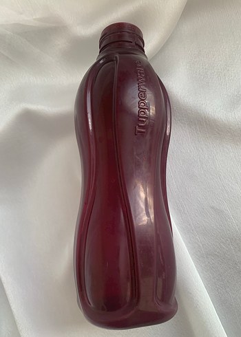 Tupperware 750 ml Bordo Eko şişe suluk matara - Görsel 2