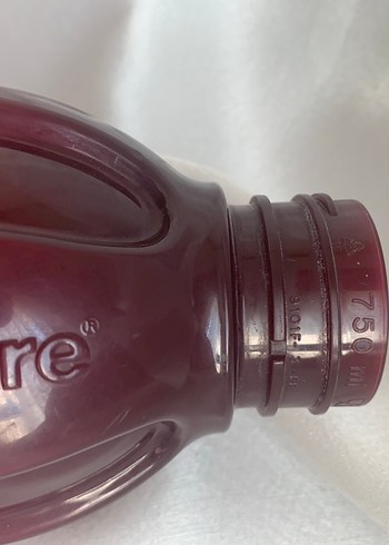 Tupperware 750 ml Bordo Eko şişe suluk matara - Görsel 4