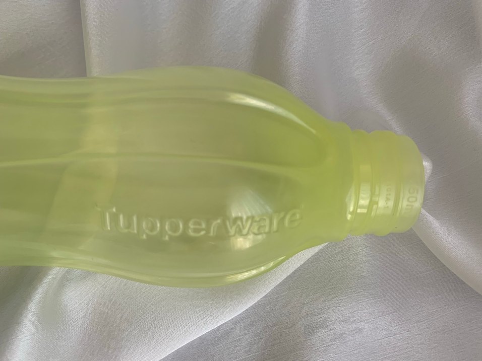 Tupperware 750 ml Sarı Eko Şişe suluk matara - Görsel 3