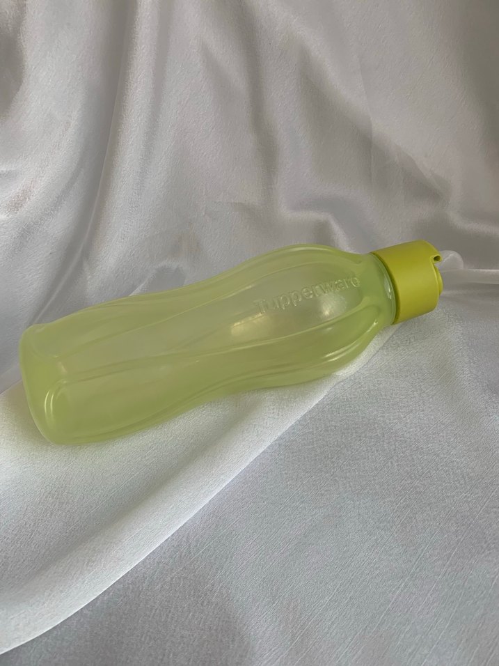 Tupperware 750 ml Sarı Eko Şişe suluk matara - Görsel 2