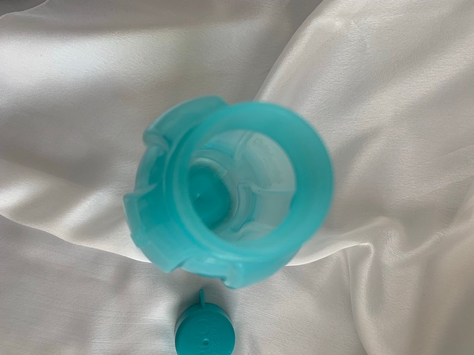 Tupperware Turkuaz 750 ml eko şişe suluk matara - Görsel 3