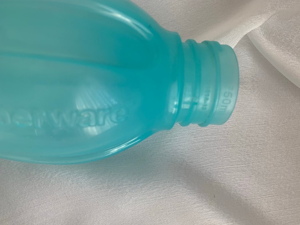 Tupperware Turkuaz 750 ml eko şişe suluk matara - Görsel 4