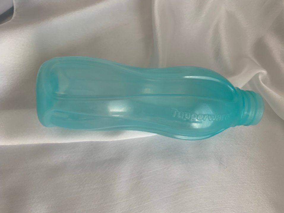 Tupperware Turkuaz 750 ml eko şişe suluk matara - Görsel 5