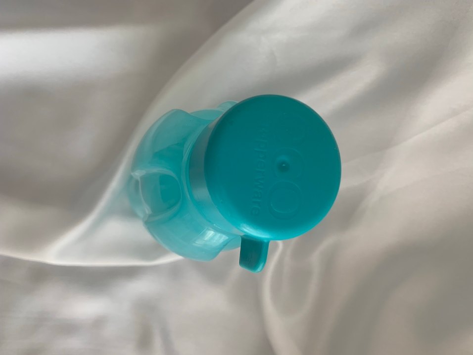 Tupperware Turkuaz 750 ml eko şişe suluk matara - Görsel 2