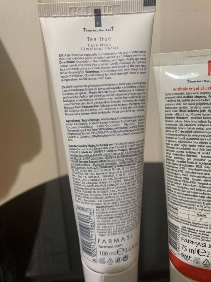 Farmasi Dr.C.Tuna Çay Ağacı Yüz Temizleme jeli - Görsel 2