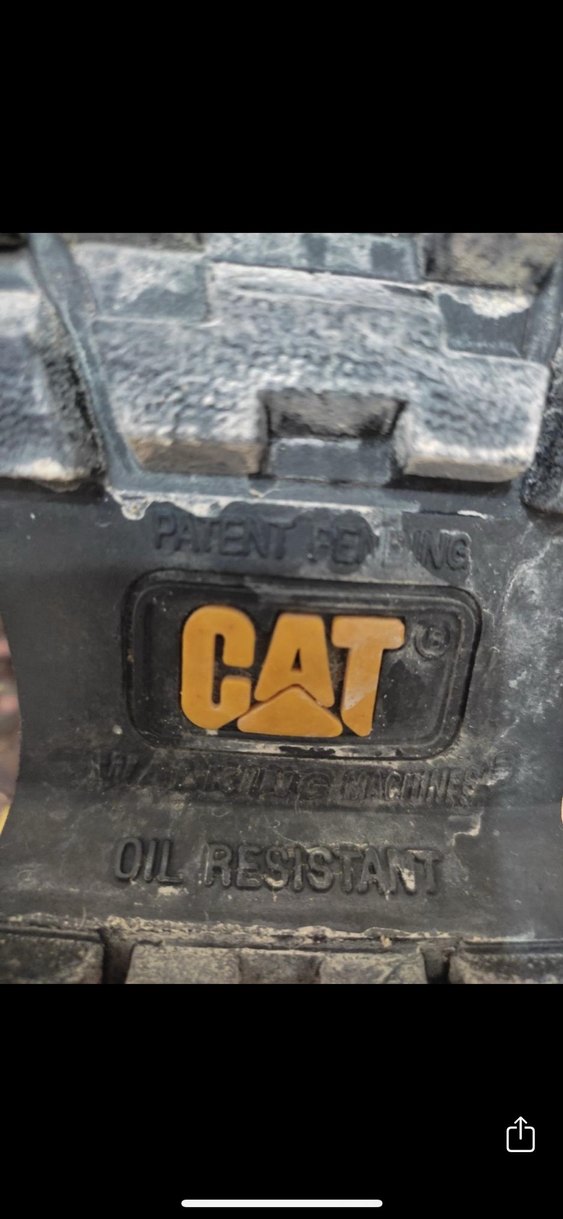 %100 orjinal Caterpillar Kahverengi Hakiki Deri Kadın Bot - Görsel 4