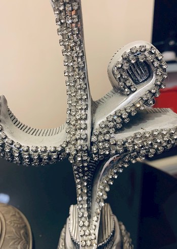 Gümüş Taşlı Dekoratif Aksesuar - Görsel 7