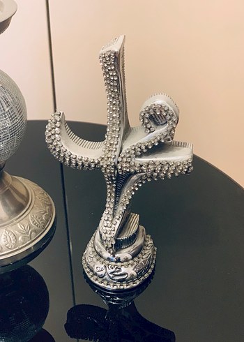 Gümüş Taşlı Dekoratif Aksesuar - Görsel 6