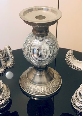 Gümüş Taşlı Dekoratif Aksesuar - Görsel 5