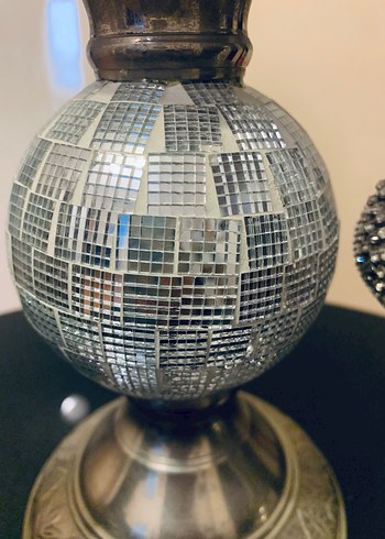 Gümüş Taşlı Dekoratif Aksesuar - Görsel 4