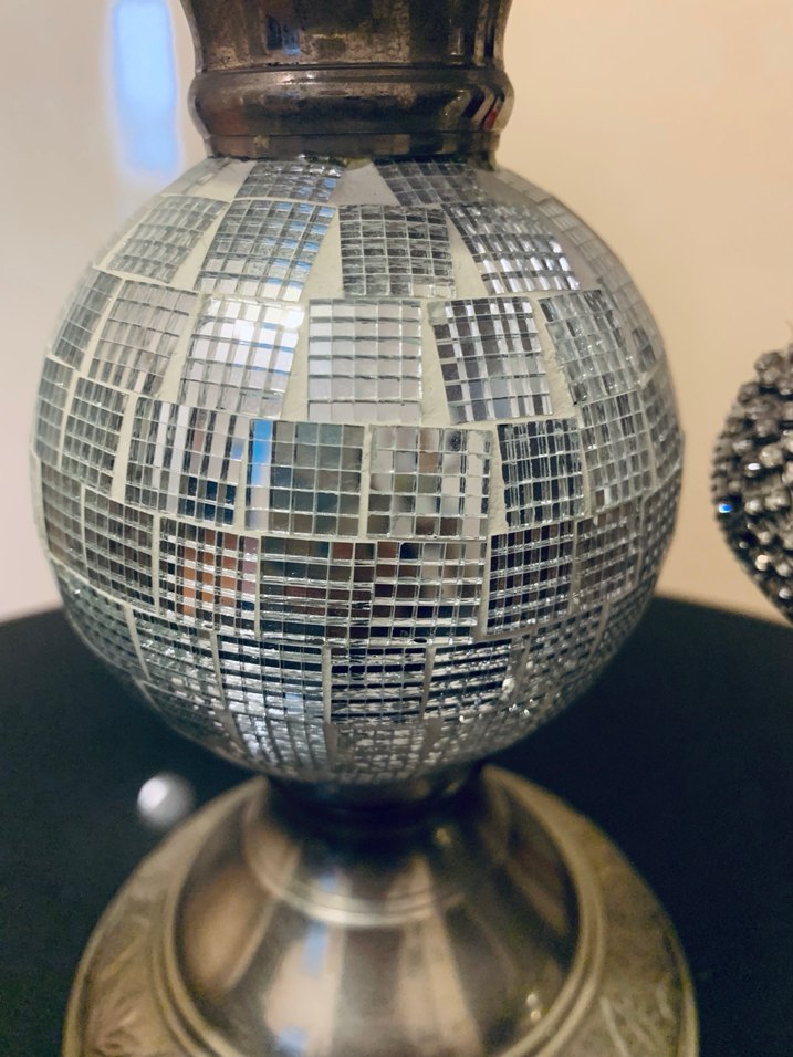 Gümüş Taşlı Dekoratif Aksesuar - Görsel 4