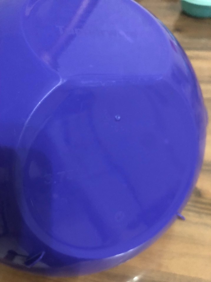 Parlak Mavi Plastik Süzgeç - Görsel 2