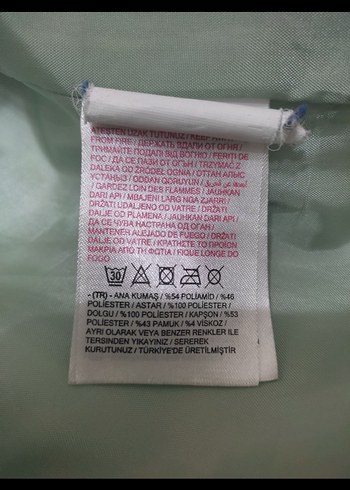 Lcw Lc Waikiki Kapüşonlu su yeşili Mont - Görsel 4