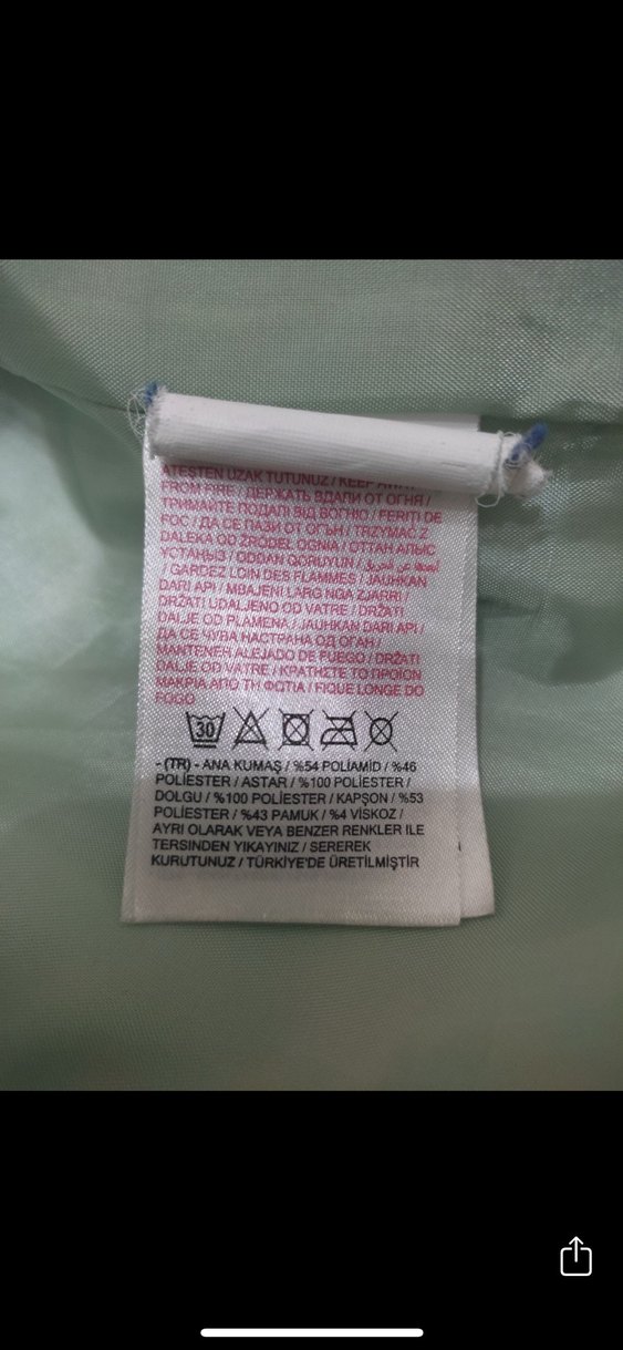 Lcw Lc Waikiki Kapüşonlu su yeşili Mont - Görsel 4