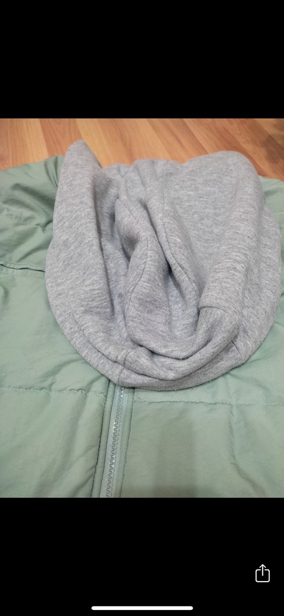 Lcw Lc Waikiki Kapüşonlu su yeşili Mont - Görsel 3