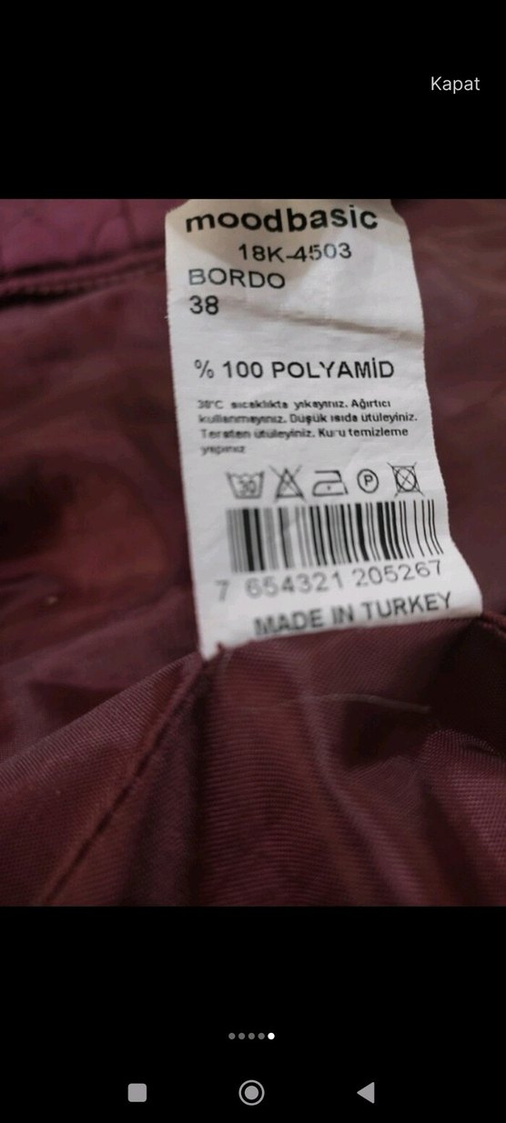 Moodbasic Bordo Uzun Kadın Kışlık Mont Kürklü Kapüşonlu - Görsel 4