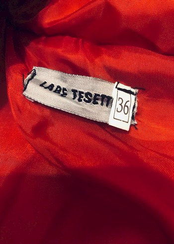 Kadın Bordo Kırmızı Uzun Kürklü Yelek - Görsel 5