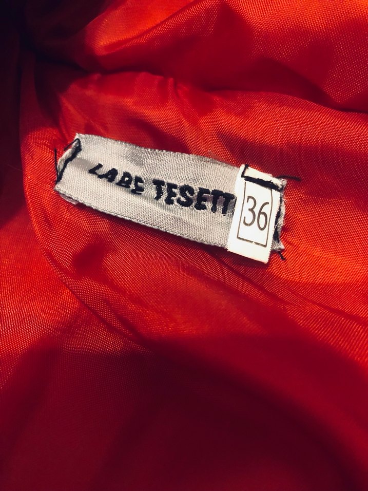 Kadın Bordo Kırmızı Uzun Kürklü Yelek - Görsel 5