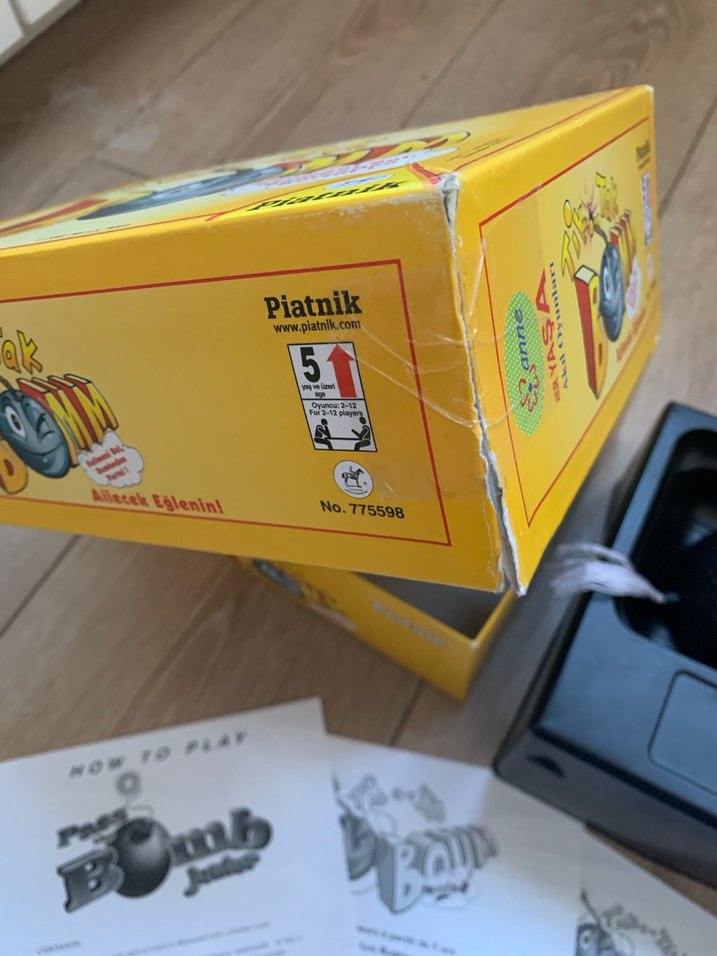 Orjinal Piatnik Tik Tak Bom Kutu oyunu - Görsel 3