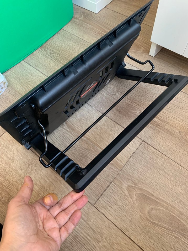 Frisby Siyah Laptop Soğutucu Fan - Görsel 4