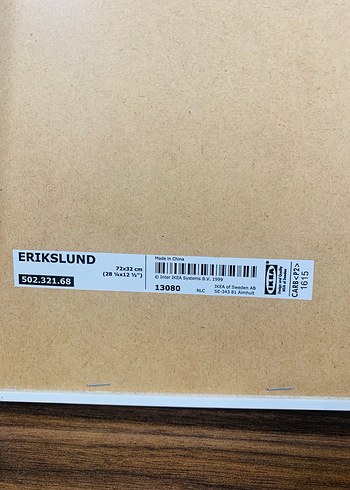 İkea ERIKSLUND Beyaz Çerçeveli Pastel Çiçek Tablosu - Görsel 4