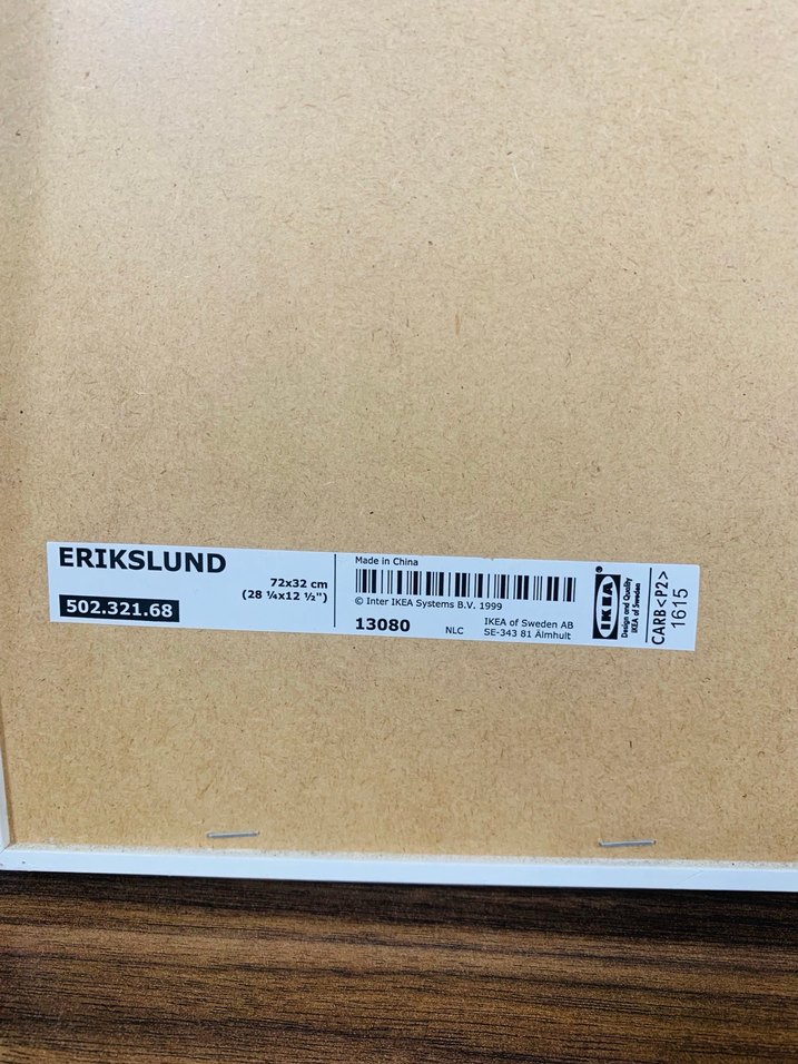 İkea ERIKSLUND Beyaz Çerçeveli Pastel Çiçek Tablosu - Görsel 4