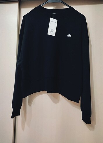 m Beden siyah Renk Lacoste siyah oysho kumaş sweatshirt