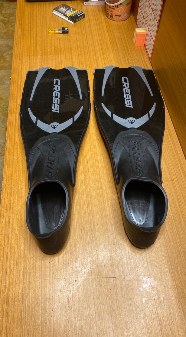 Cressi Siyah Kauçuk Su Paletleri - Görsel 3