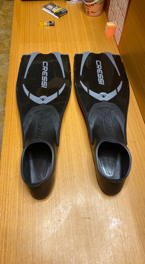 Cressi Siyah Kauçuk Su Paletleri - Görsel 2