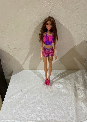 Pembe Kısa Üst ve Şortlu Kız Bebek - Görsel 4