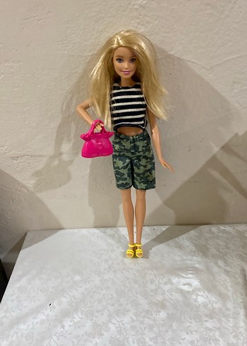 Çizgili Üst ve Kamuflaj Şortlu Bebek - Görsel 4