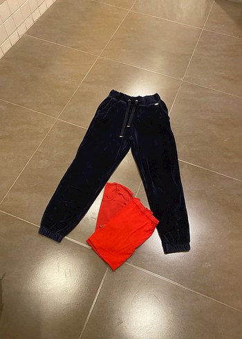 Kızlar için Rahat Kesim Koyu Kırmızı Eşofman Altı m beden - Görsel 3