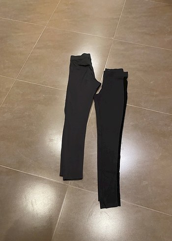 Siyah Bilek Boyu Kadın Tayt - Görsel 3