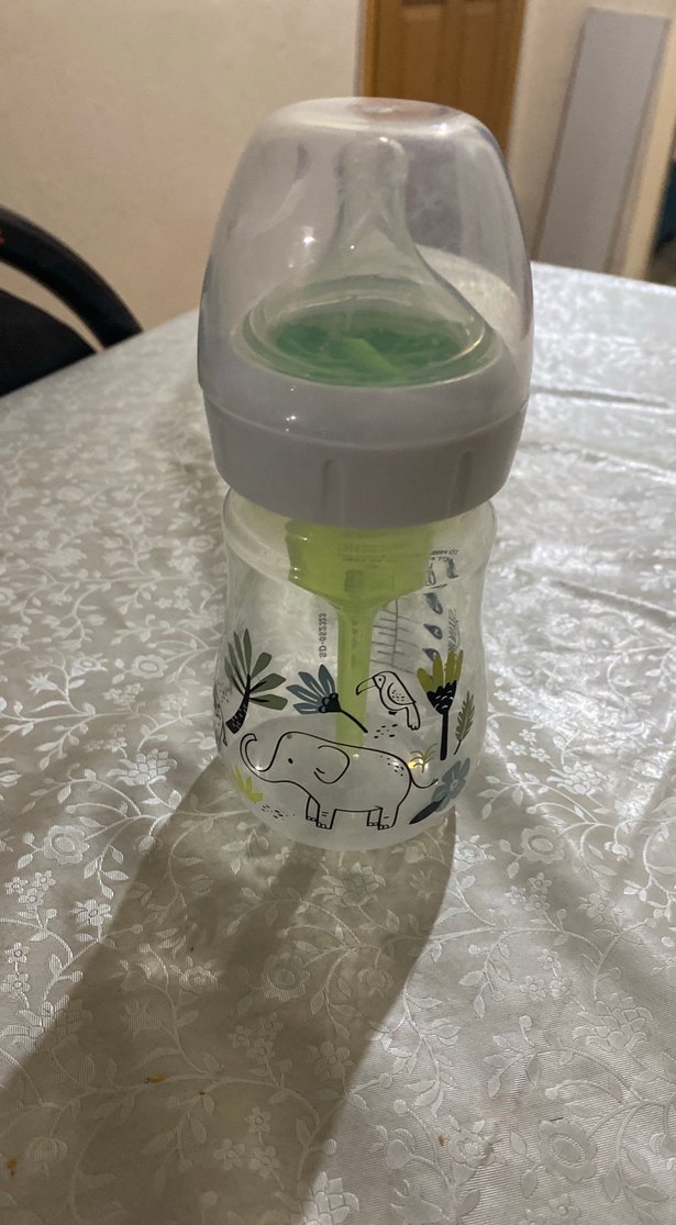 Yeşil Desenli Bebek Biberonu türk malı diğildir - Görsel 2
