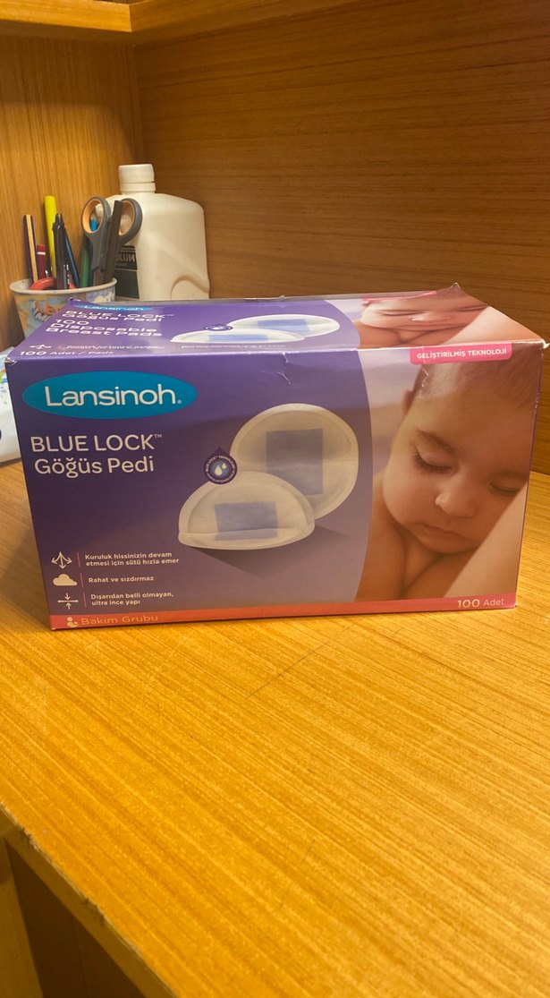 Lansinoh Mavi Göğüs Pedi 100'lü - Görsel 3