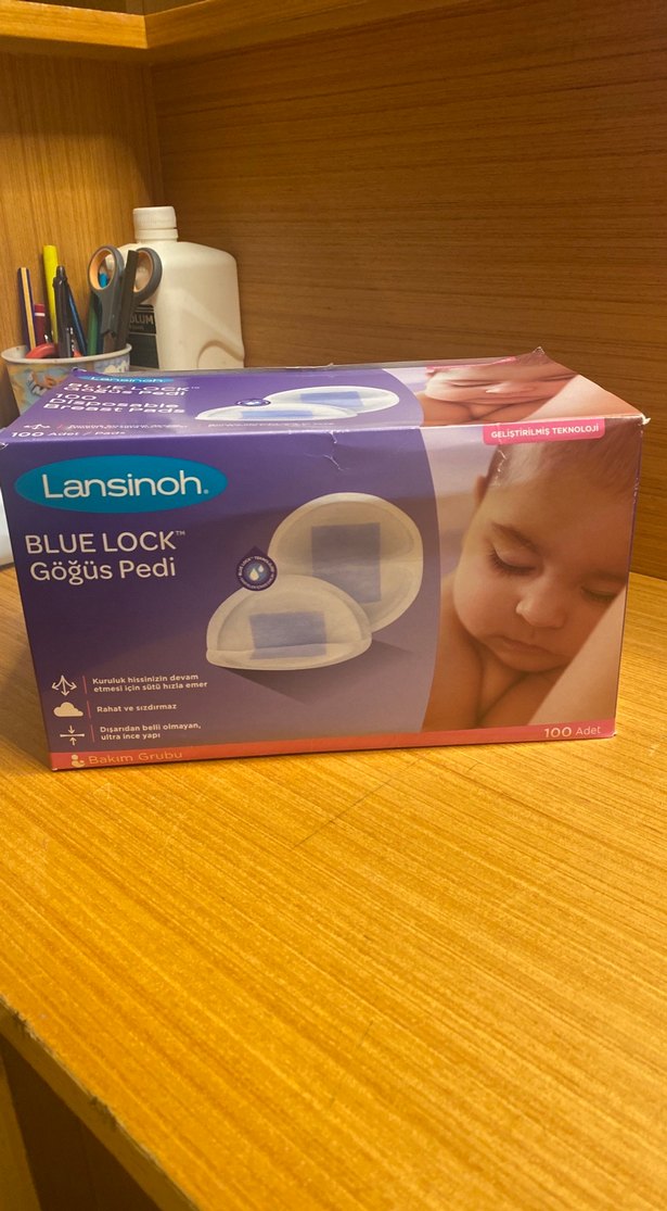 Lansinoh Mavi Göğüs Pedi 100'lü - Görsel 2
